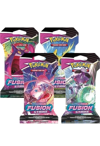 Pokémon Fusion Strike Sleeved Booster Pack - Brand New Sealed