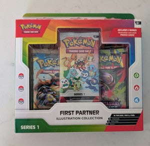Pokémon First Partner Illustration Collection (Series 1) Brand New Sealed