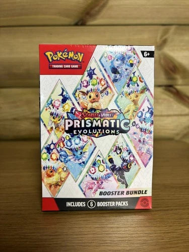 Pokémon Prismatic Evolutions Booster Bundle - Brand New Sealed